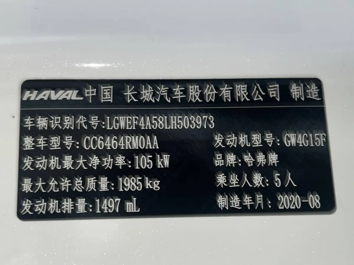 Havel H6 1.5T Automatic Champion Edition view 21