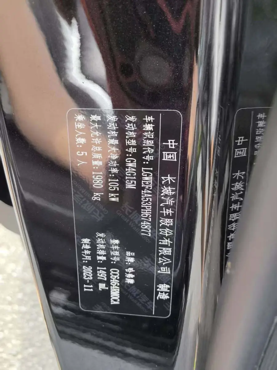 Haval H6 National Trend 1.5T Automatic Urban Edition view 10